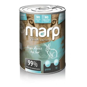 MARP DOG THINK VARIETY SINGLE RABBIT konservi suņiem Trusis 400g